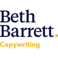 Beth Barrett Copywriting logo, Beth Barrett Copywriting contact details