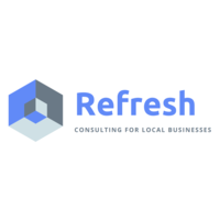 Refresh logo, Refresh contact details