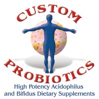 Custom Probiotics logo, Custom Probiotics contact details