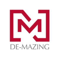 DE-MAZING logo, DE-MAZING contact details