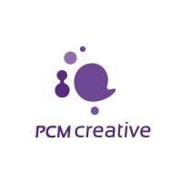 PCM creative logo, PCM creative contact details