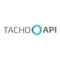 TACHO•API logo, TACHO•API contact details