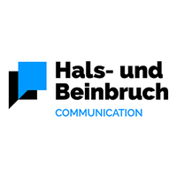 Hals- und Beinbruch communication logo, Hals- und Beinbruch communication contact details