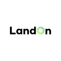 LandOn logo, LandOn contact details