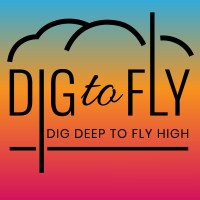 Dig to Fly logo, Dig to Fly contact details