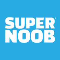 Super Noob Games logo, Super Noob Games contact details