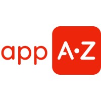 app A•Z logo, app A•Z contact details