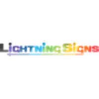 Lightning Signs logo, Lightning Signs contact details