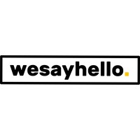 wesayhello. logo, wesayhello. contact details