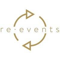 re•events logo, re•events contact details