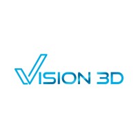 VISION 3D logo, VISION 3D contact details