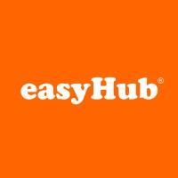 easyHub logo, easyHub contact details