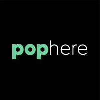 PopHere logo, PopHere contact details