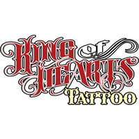 King of Hearts Tattoo logo, King of Hearts Tattoo contact details