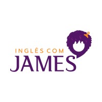 Inglês com James logo, Inglês com James contact details