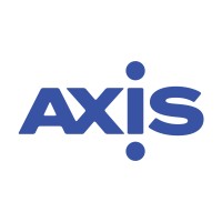 The Axis logo, The Axis contact details