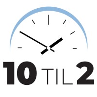 10 til 2 logo, 10 til 2 contact details