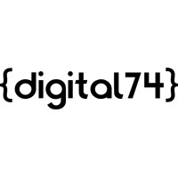 digital74 logo, digital74 contact details