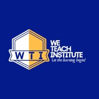 We Teach Institute logo, We Teach Institute contact details