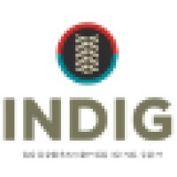 INDIG logo, INDIG contact details