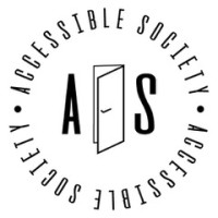 The Accessible Society logo, The Accessible Society contact details