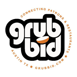 GrubBid logo, GrubBid contact details