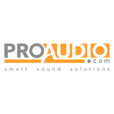 ProAudio.com logo, ProAudio.com contact details