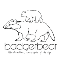 badgerbear design logo, badgerbear design contact details