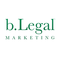 b.Legal Marketing logo, b.Legal Marketing contact details