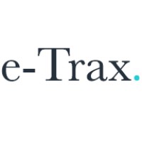 e-Trax logo, e-Trax contact details