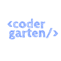 Codergarten logo, Codergarten contact details