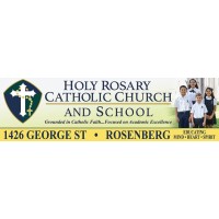 Holy Rosary Catholic Church Rosenberg logo, Holy Rosary Catholic Church Rosenberg contact details