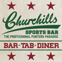 Churchills Sports Bar logo, Churchills Sports Bar contact details