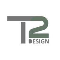 T2.design logo, T2.design contact details