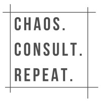 Chaos. Consult. Repeat. logo, Chaos. Consult. Repeat. contact details