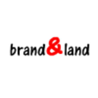 brand & land logo, brand & land contact details