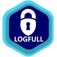 LogFull logo, LogFull contact details