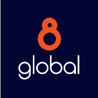 8Global logo, 8Global contact details