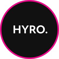 HYRO logo, HYRO contact details