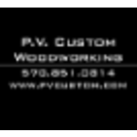 P.V. Custom Woodworking logo, P.V. Custom Woodworking contact details