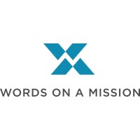 Words on a Mission logo, Words on a Mission contact details