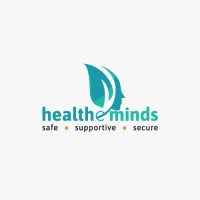 HealtheMinds logo, HealtheMinds contact details