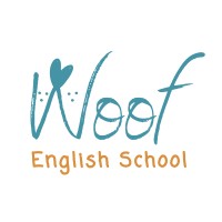 Woof English School logo, Woof English School contact details