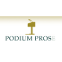 Podium Prose logo, Podium Prose contact details