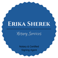 Erika Sherek Notary Services logo, Erika Sherek Notary Services contact details