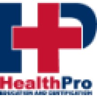 HealthPro Education and Certification logo, HealthPro Education and Certification contact details