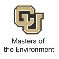 CU Boulder Masters of the Environment (MENV) Graduate Program logo, CU Boulder Masters of the Environment (MENV) Graduate Program contact details