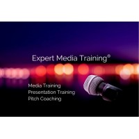 ExpertMediaTraining logo, ExpertMediaTraining contact details