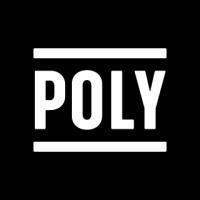 POLY logo, POLY contact details