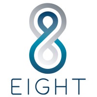 Eight logo, Eight contact details